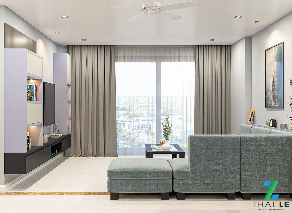 Thiết kế nội thất căn hộ Hà Đô Centrosa Garden - 120m2